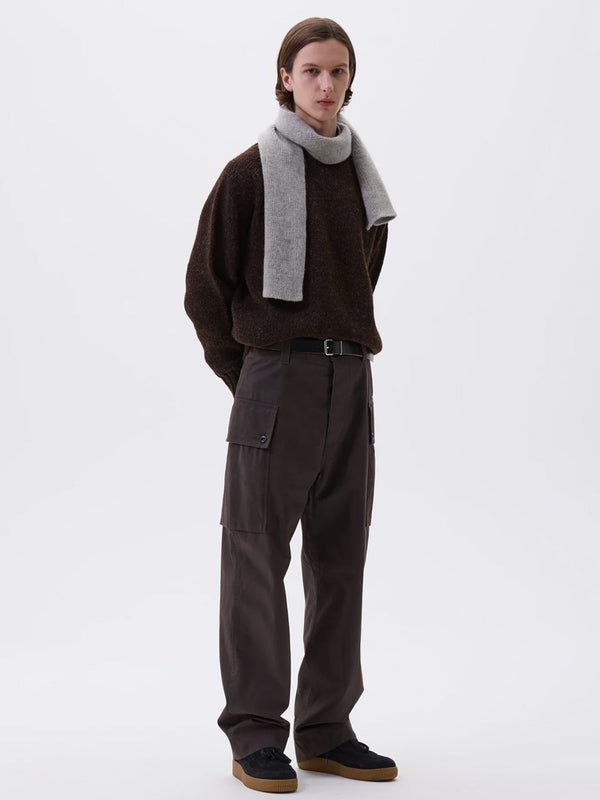 MHL Cargo Pocket Trousers in Ebony