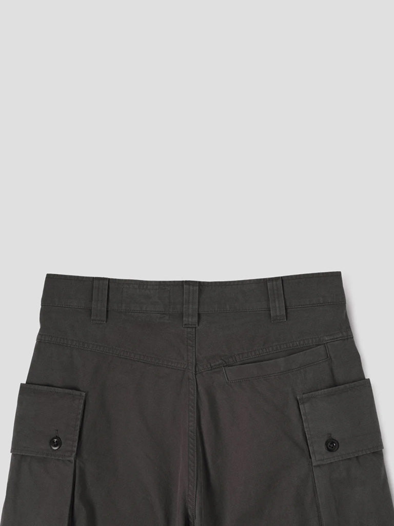 MHL Cargo Pocket Trousers in Ebony
