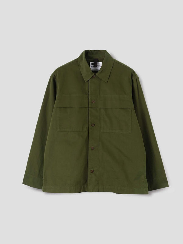 MHL Storm Flap Shirt in Seaweed