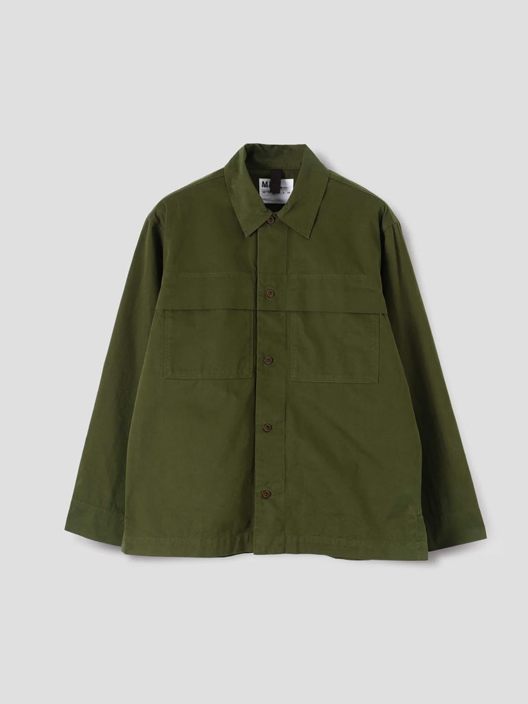 MHL Storm Flap Shirt in Seaweed
