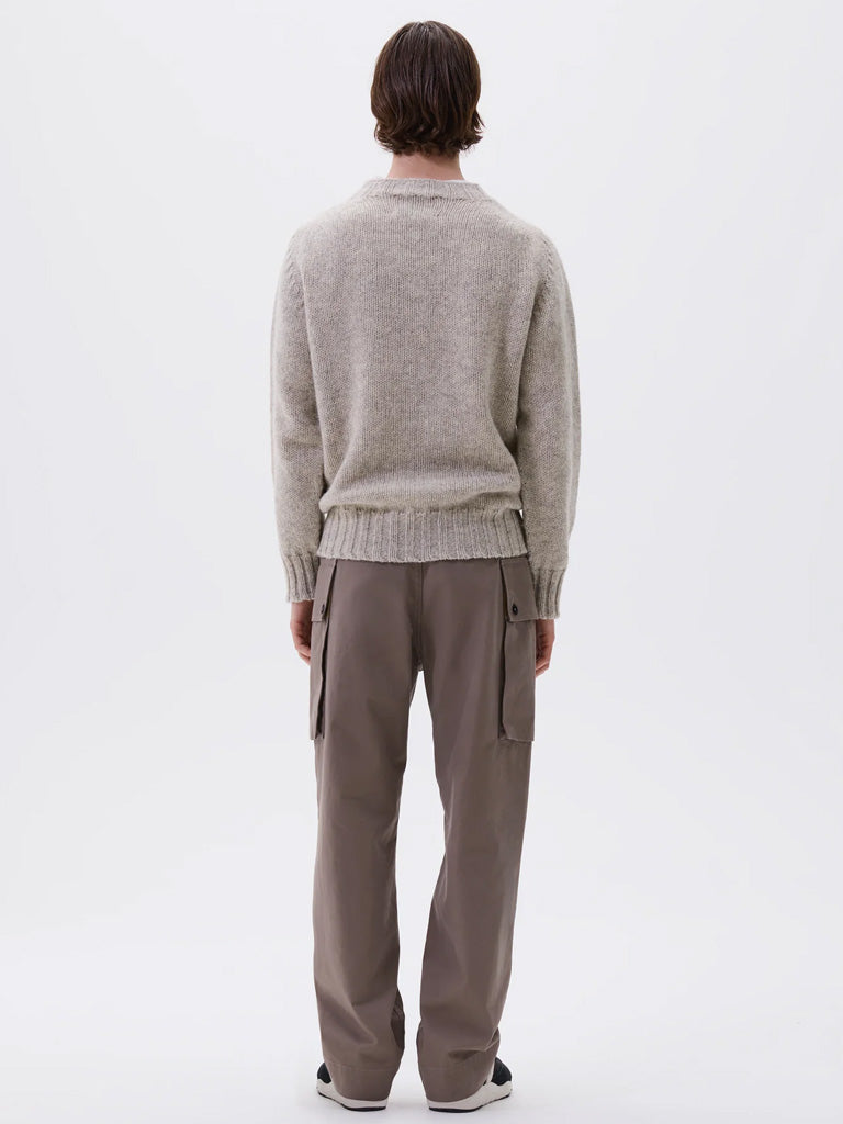 MHL Seamless Crew Neck Sweater in Natural