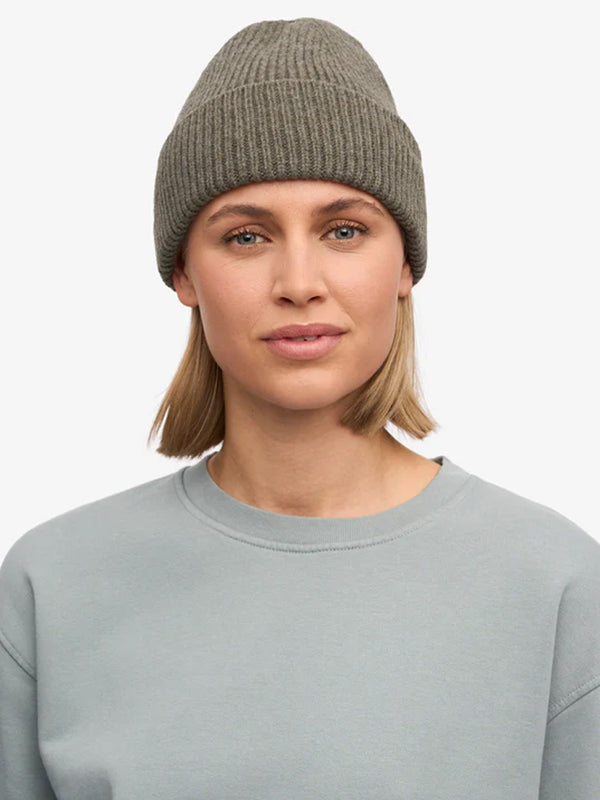 Colorful Standard Merino Wool Beanie in Dusty Olive
