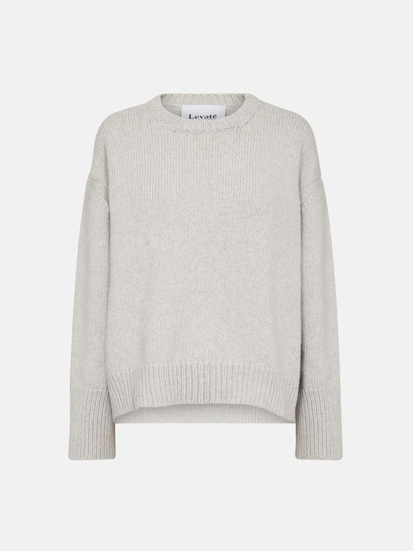 Levete Room Perle Sweater in Rock Grey