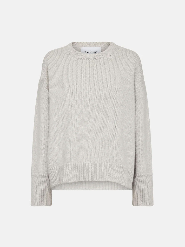 Levete Room Perle Sweater in Rock Grey