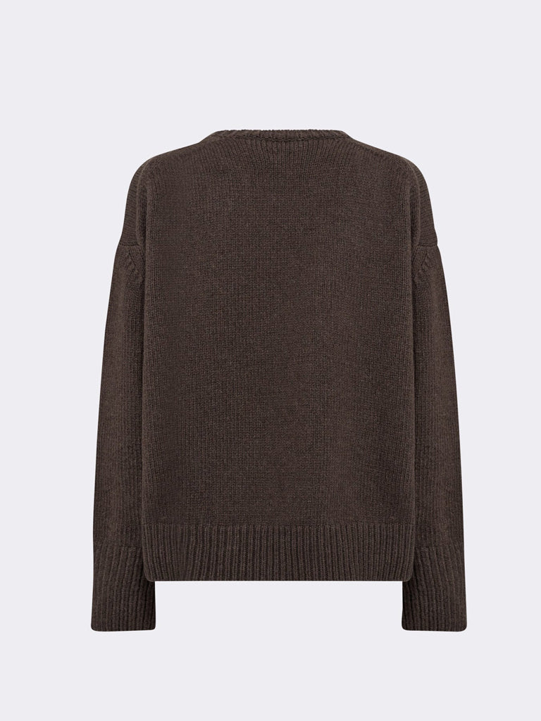 Levete Room Perle Sweater in Coffee