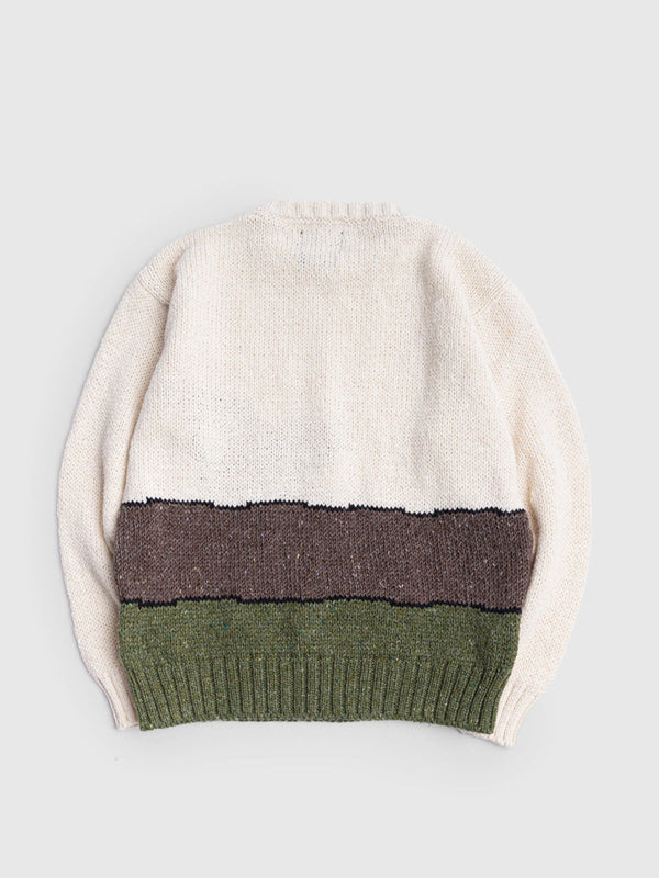 Howlin' Bumper Trouble Sweater in Ecru