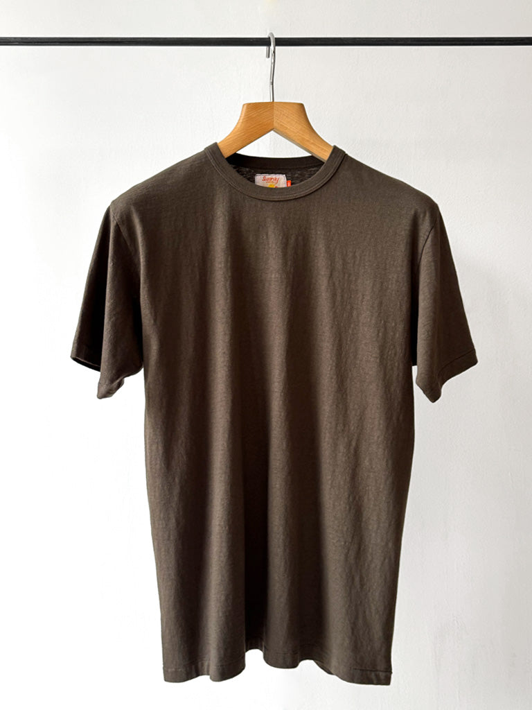 Sunray Haleiwa Short Sleeve T-Shirt in Black Olive