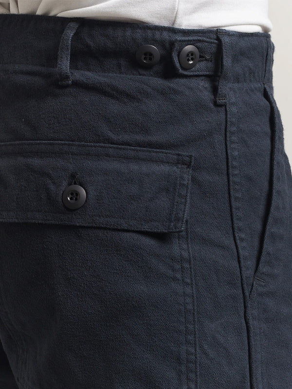 Orslow Fatigue Pants in Dark Navy