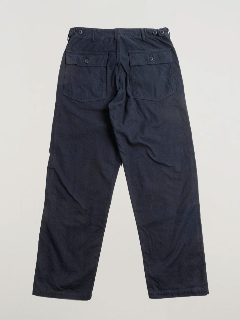 Orslow Fatigue Pants in Dark Navy