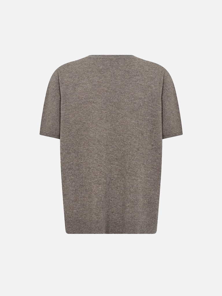 Levete Room Eloise Cashmere V Sweater in Morel