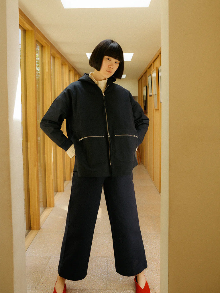 L.F. Markey Carpenter Trousers in Navy