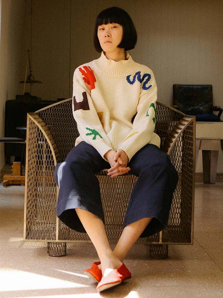 L.F. Markey Carpenter Trousers in Navy