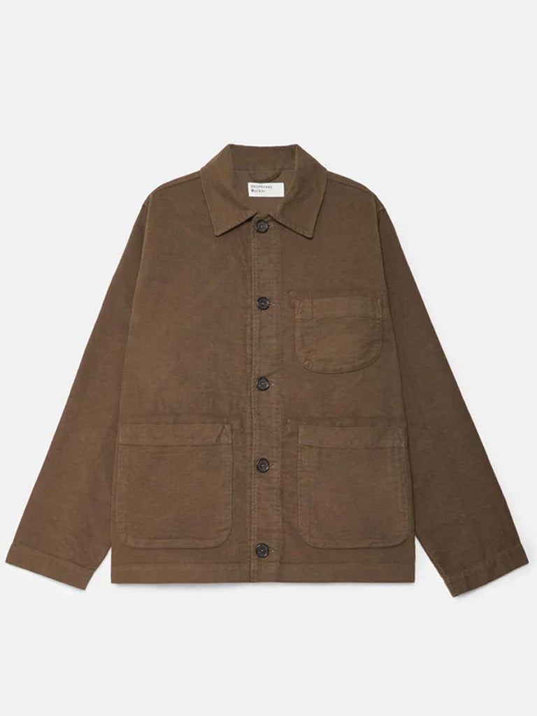 Universal Works Field Jacket in Moleskin Khaki