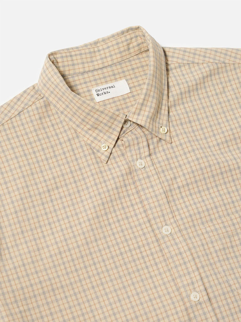 Universal Works Lazy Day Shirt in Shiro Fawn
