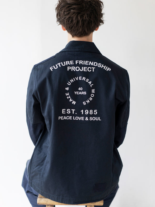 MAZE x UW Anniversary Patched Bakers Jacket