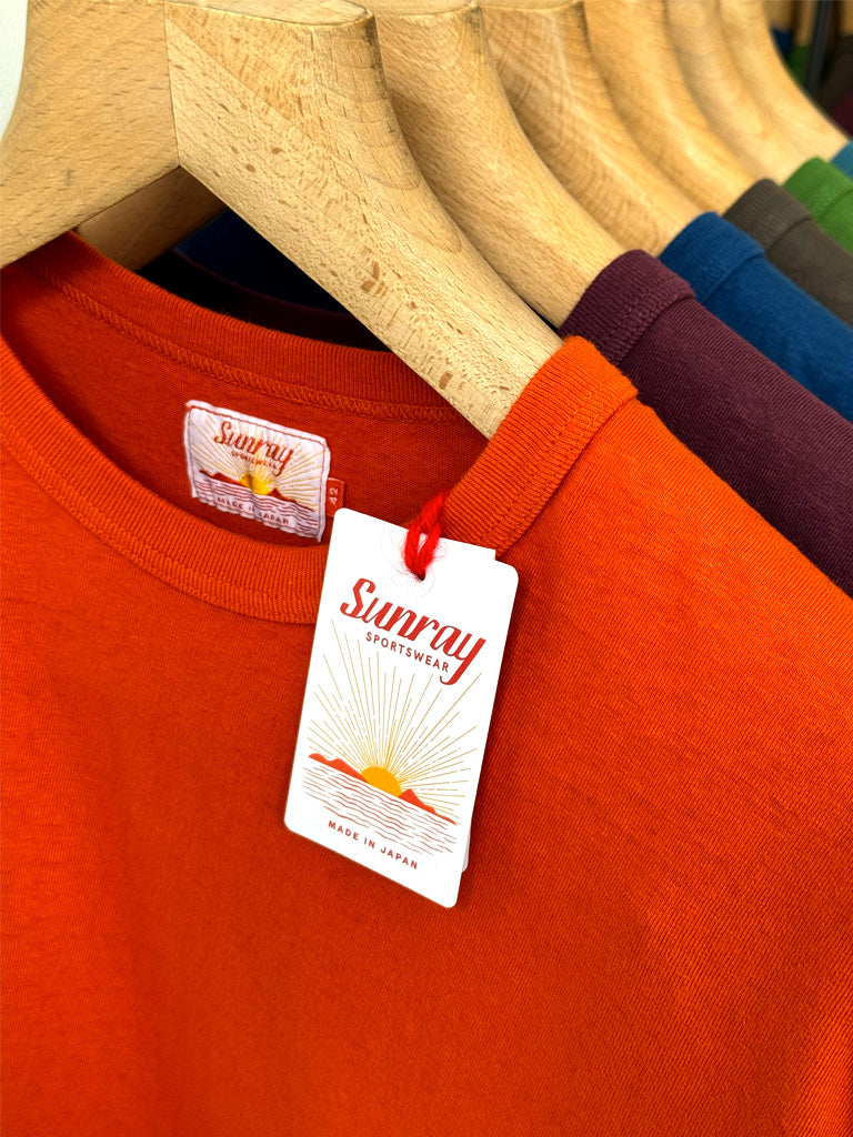 Sunray Haleiwa Short Sleeve T-Shirt in Gold Flame