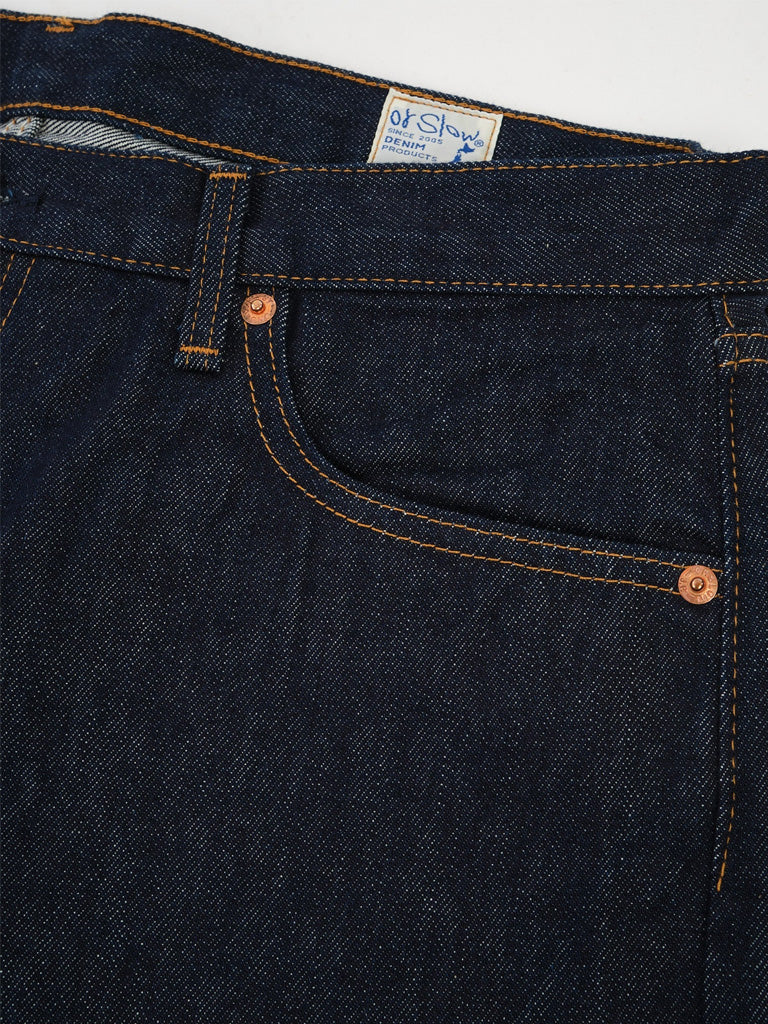 Orslow Dad Fit Jeans in One Wash