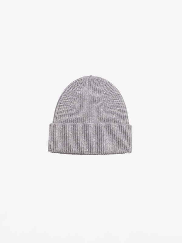 Colorful Standard Merino Wool Beanie in Heather Grey