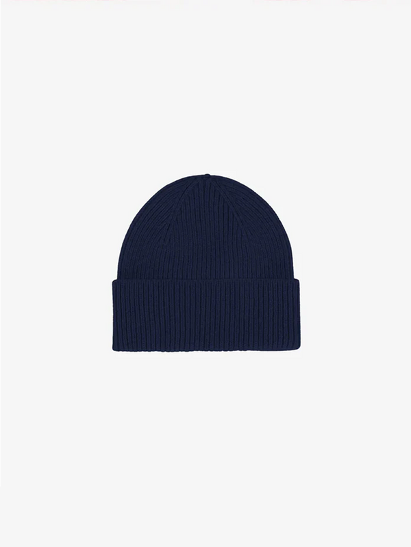 Colorful Standard Merino Wool Beanie in Marine Blue