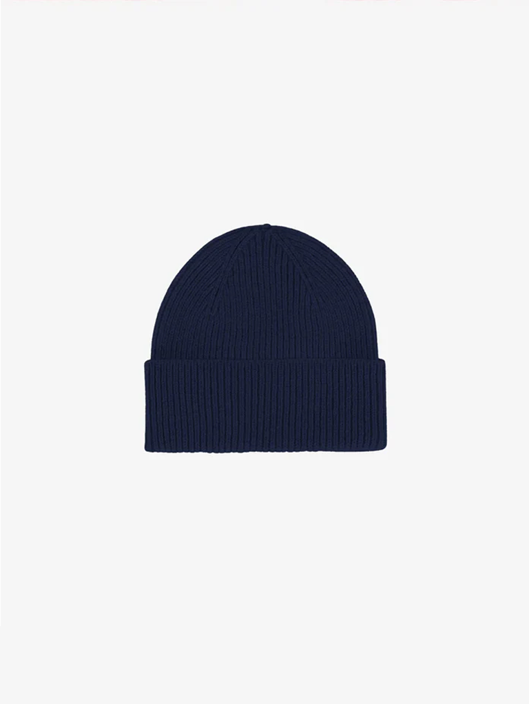 Colorful Standard Merino Wool Beanie in Marine Blue