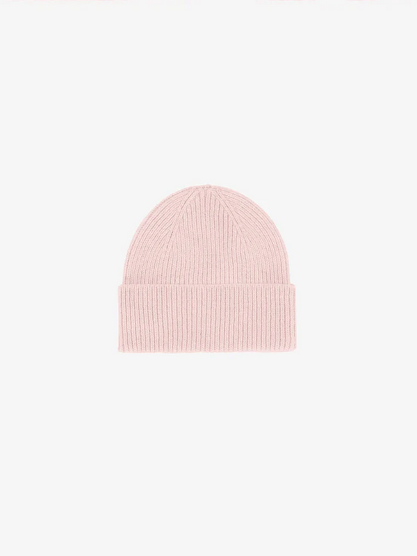Colorful Standard Merino Wool Beanie in Faded Pink