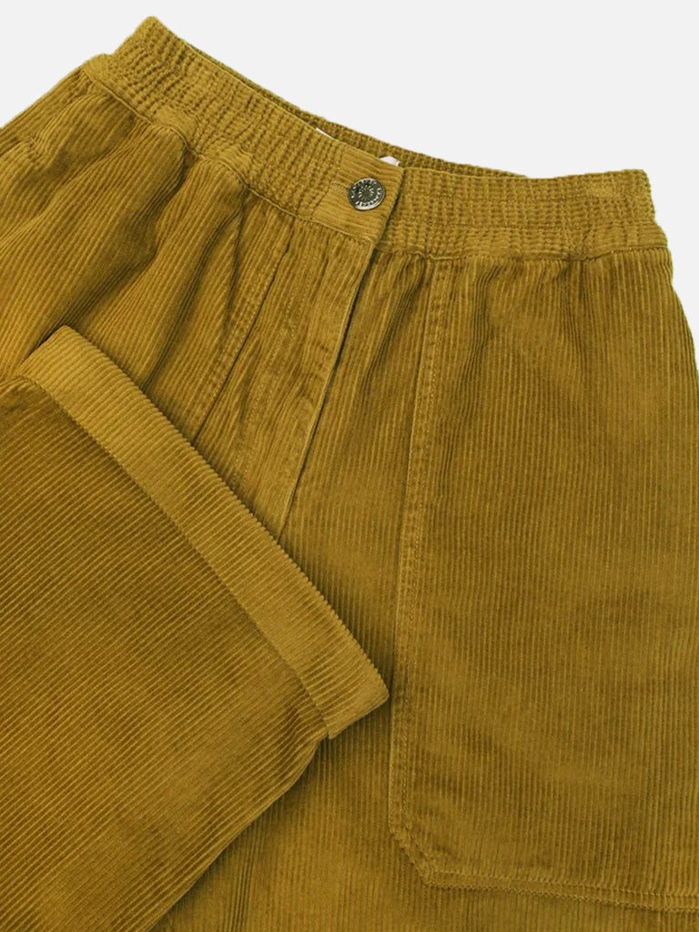 L.F. Markey Beckett Cord Trousers in Chartreuse