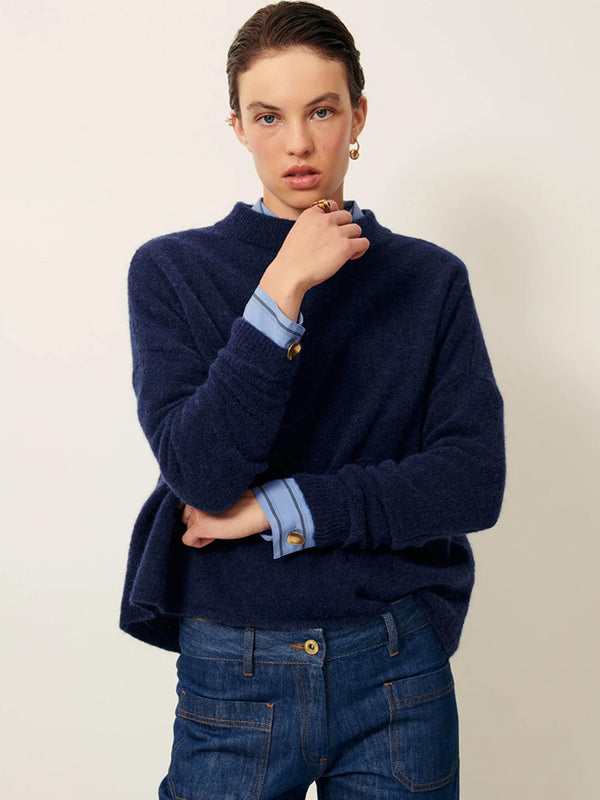 Sessun Kunlun Sweater in Queen Blue