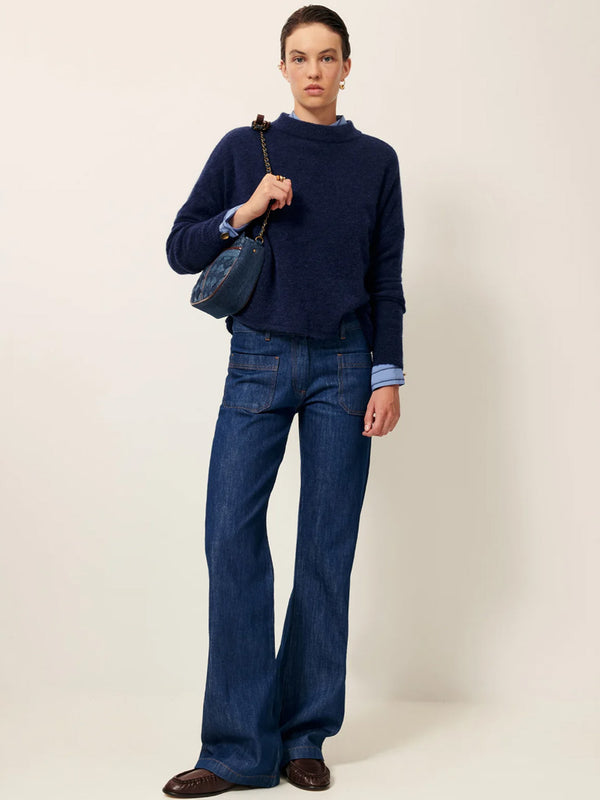 Sessun Kunlun Sweater in Queen Blue