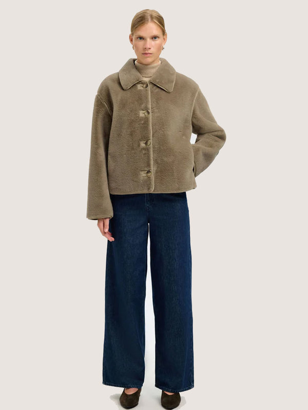 Selected Femme Freja Jacket in Pure Cashmere