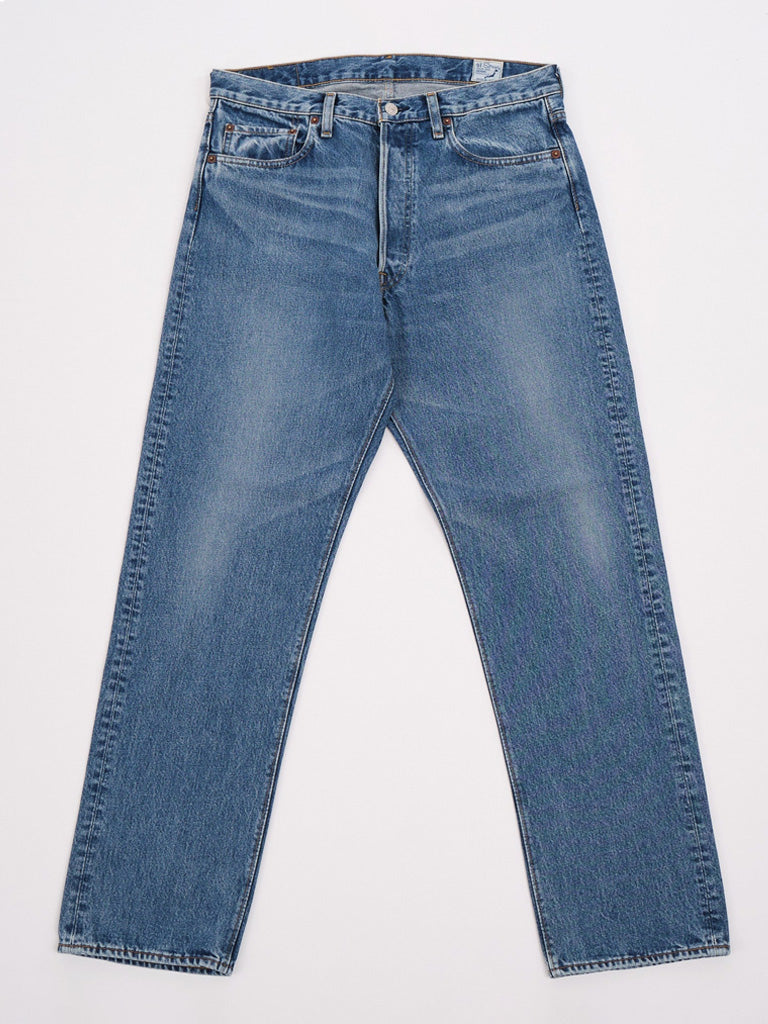 Orslow 105 Standard Jean in 90s Denim Used