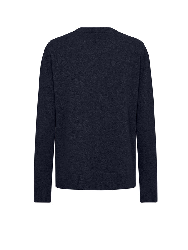 Levete Room Eloise Cashmere Sweater in Mood Indigo