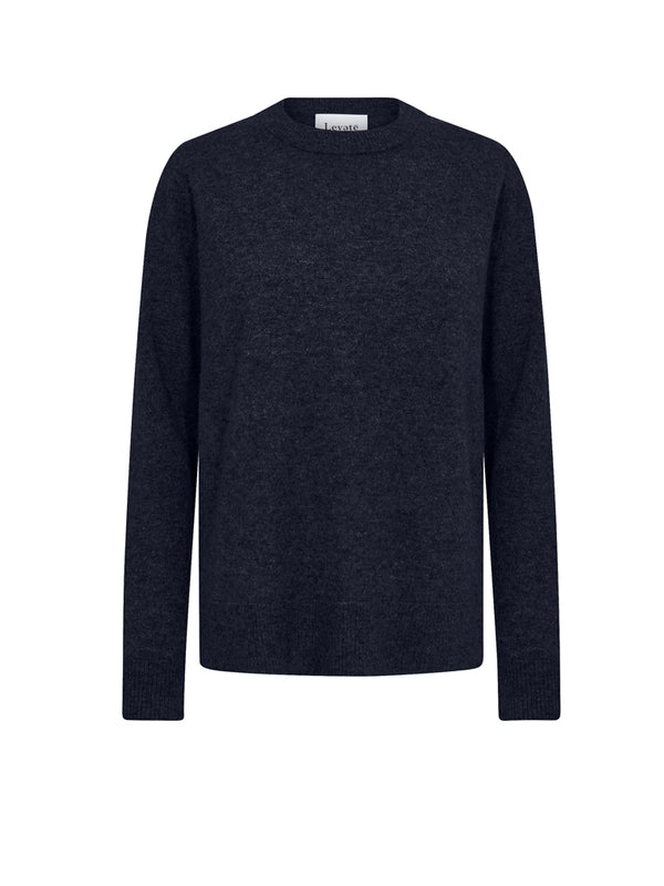 Levete Room Eloise Cashmere Sweater in Mood Indigo