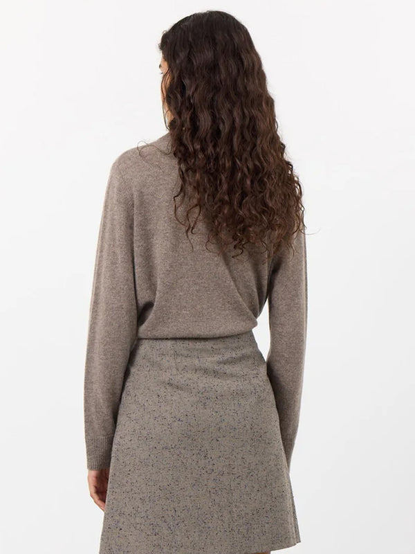 Levete Room Eloise Cashmere Sweater in Taupe