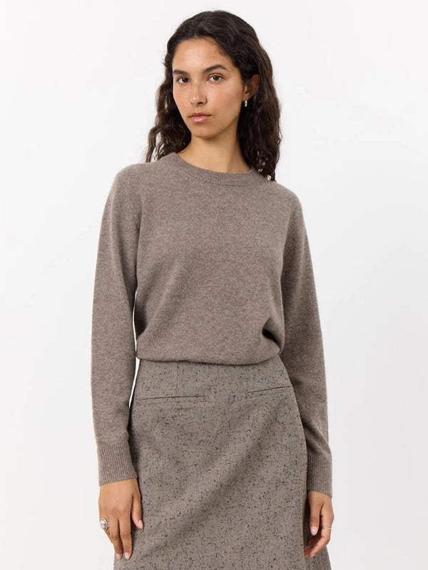 Levete Room Eloise Cashmere Sweater in Taupe