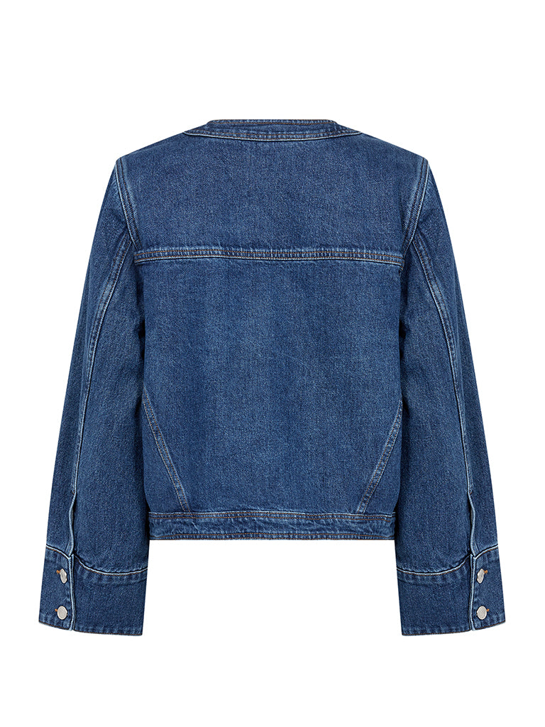 Levete Room Kosa Denim Jacket in Indigo