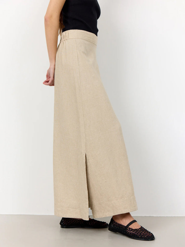 Levete Room Naja Linen Skirt in Island Fossil
