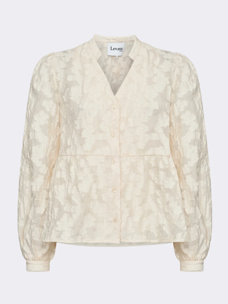 Levete Room Novelle Blouse in Star White
