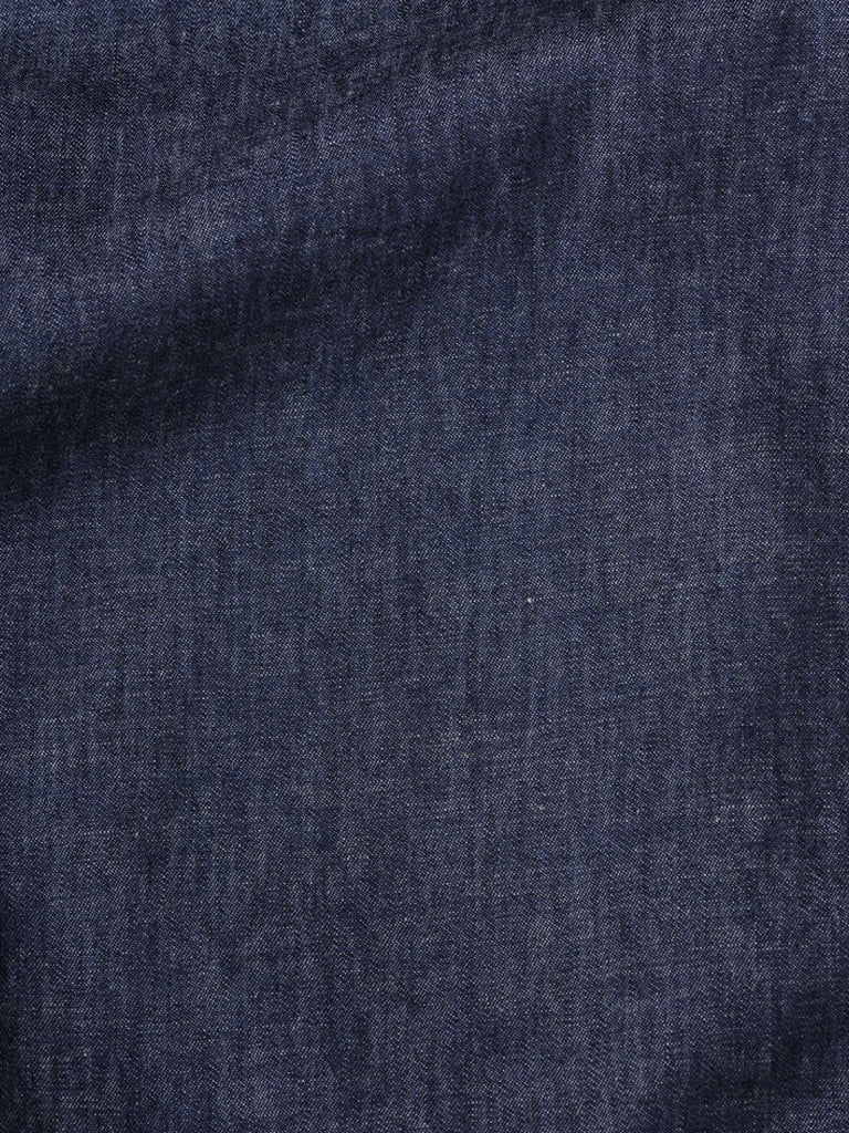 MHL Basic Cotton Linen Shirt in Indigo