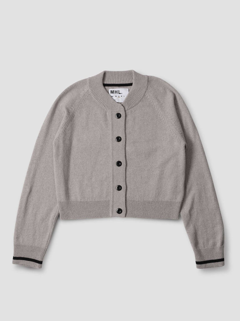 MHL Cropped Cardigan in String