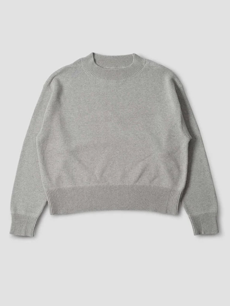 MHL Flatlock Guernsey in Light Grey