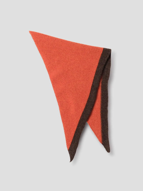 MHL Tipped Scout Scarf in Ember Cocoa
