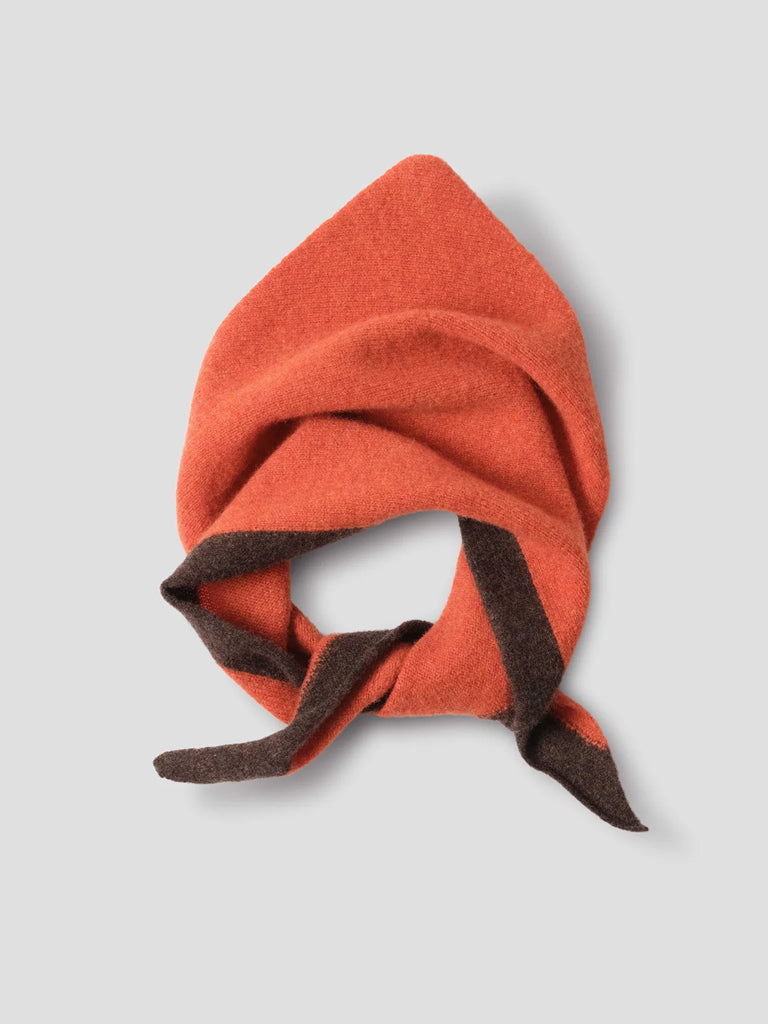 MHL Tipped Scout Scarf in Ember Cocoa