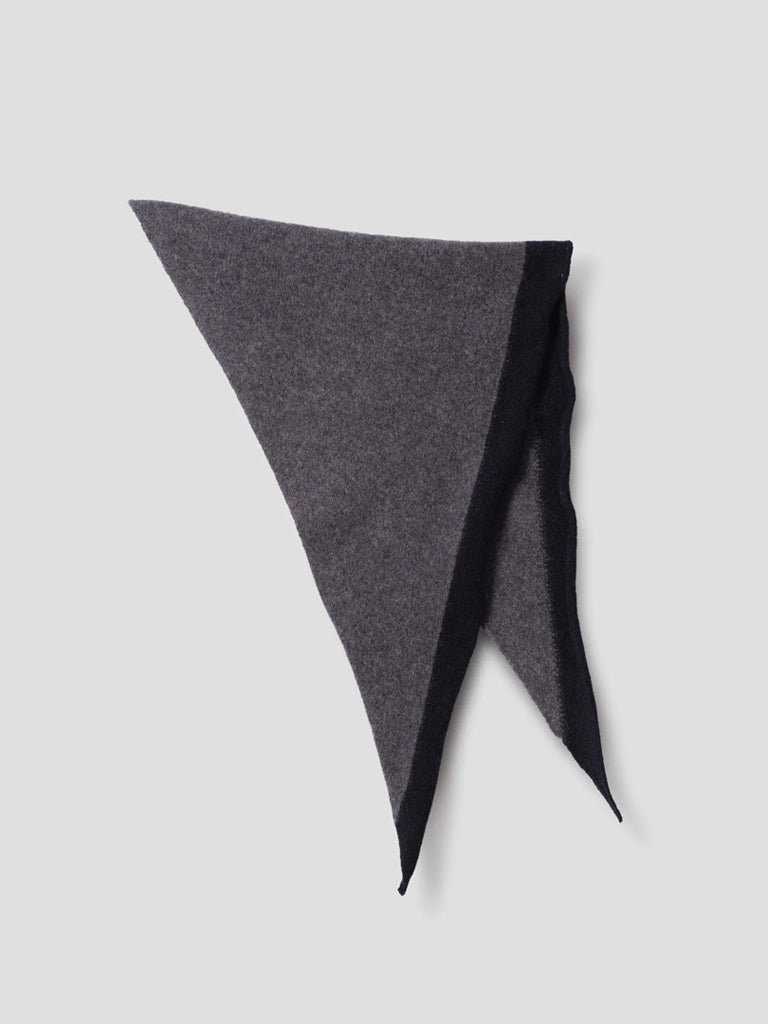 MHL Tipped Scout Scarf in Grey Ink