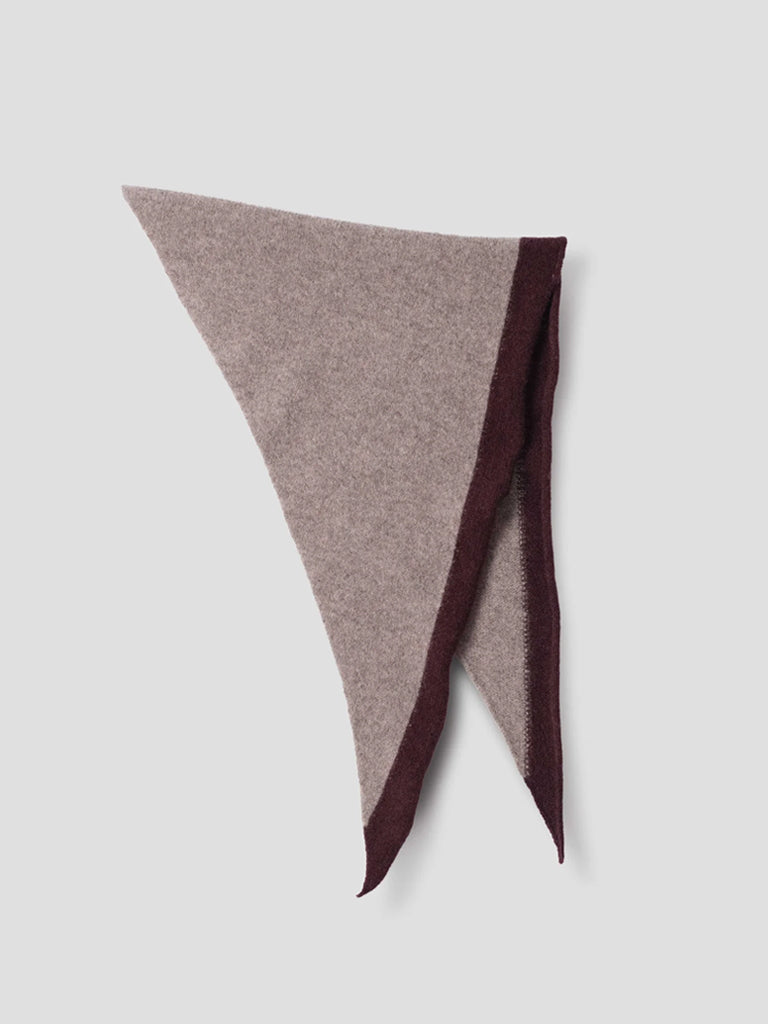 MHL Tipped Scout Scarf in Pebble Mahogany