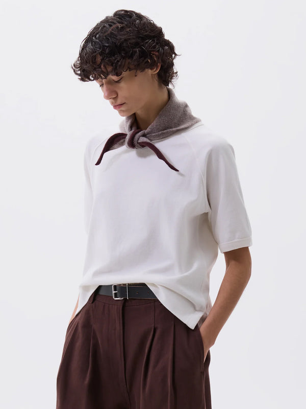 MHL Tipped Scout Scarf in Pebble Mahogany