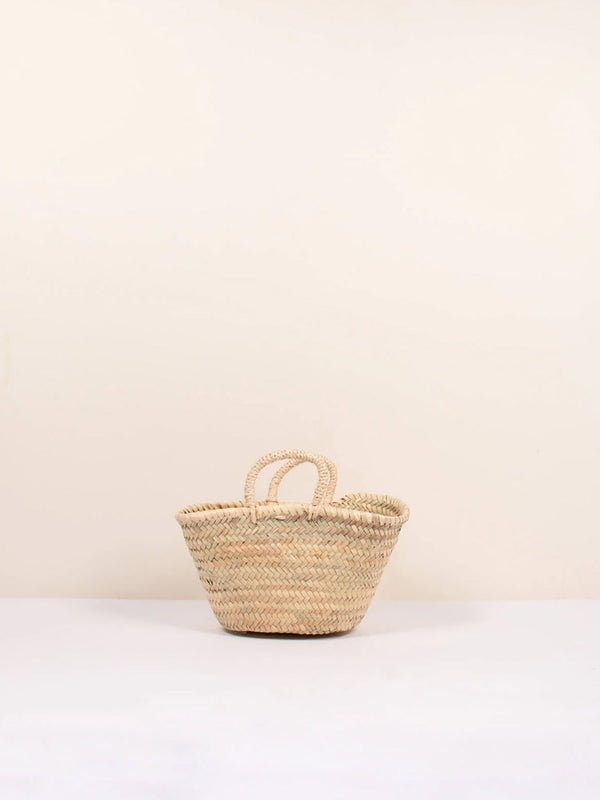 Handwoven Mini Market Basket