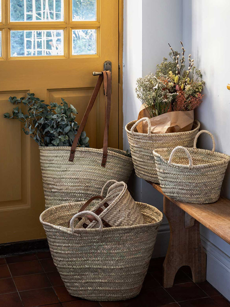 Handwoven Mini Market Basket