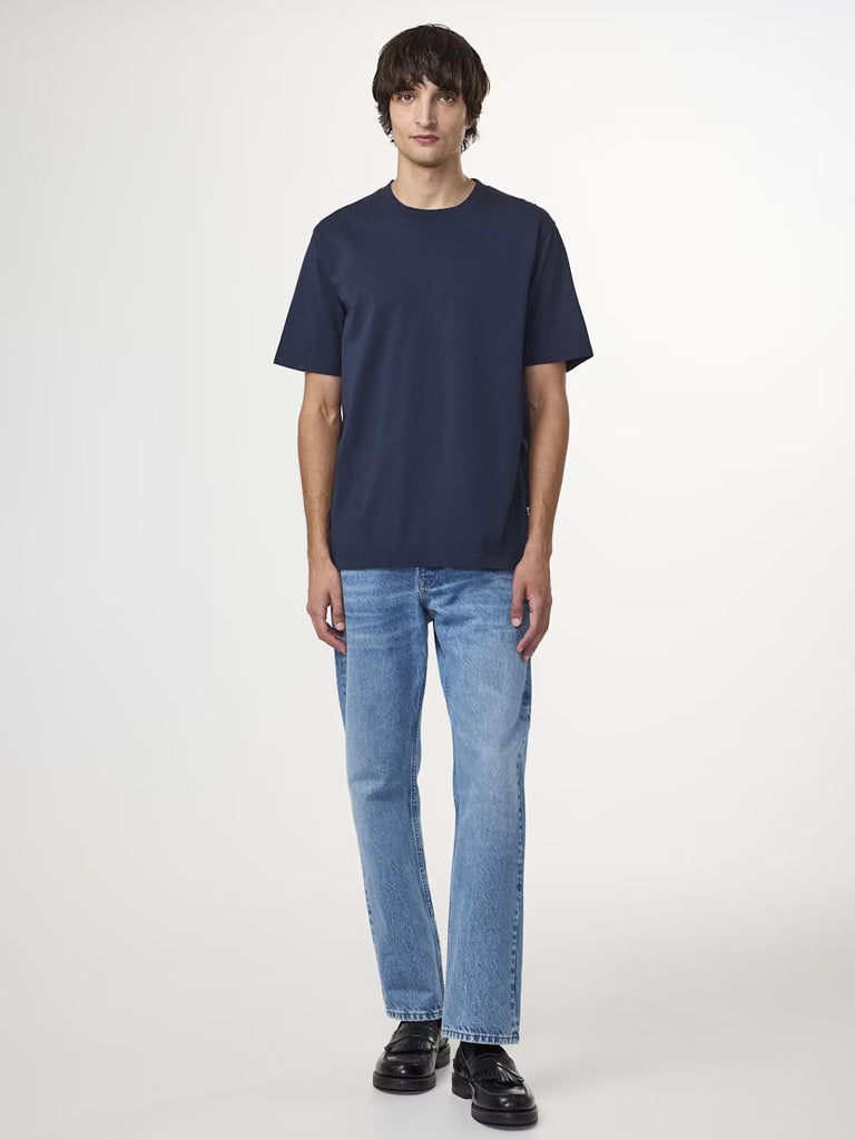 NN07 Adam Casual T-Shirt in Navy