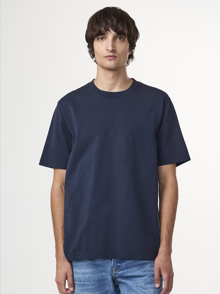 NN07 Adam Casual T-Shirt in Navy