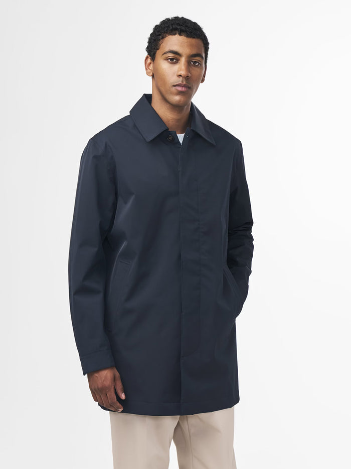 NN07 Kim Coat in Navy Blue – Maze